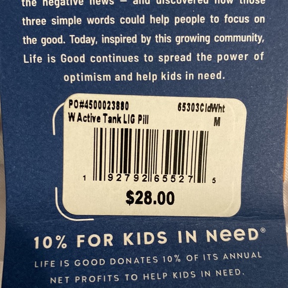 Life is Good Women’s Active Tank Pill - Picture 5 of 5